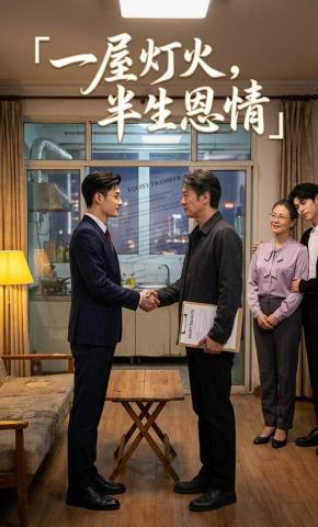 短剧《一屋灯火，半生恩情》海报