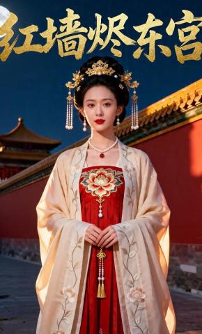 短剧《红墙烬东宫》海报