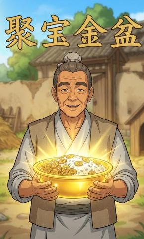 短剧《聚宝金盆》海报