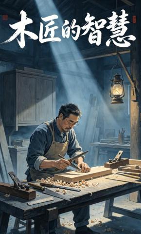 短剧《木匠的智慧》海报