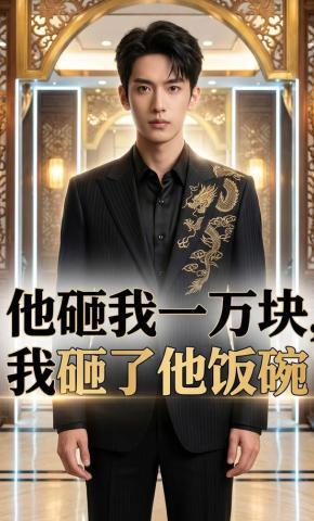 短剧《他砸我一万块，我砸了他饭碗》海报