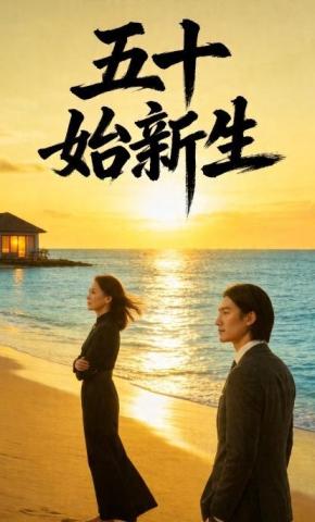 短剧《五十始新生》海报