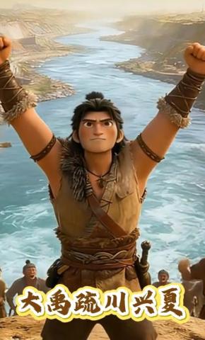 短剧《大禹疏川兴夏》海报