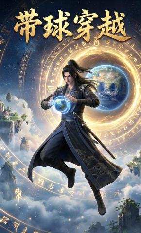 短剧《带球穿越》海报