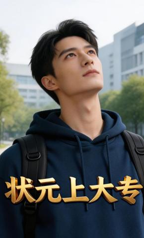 短剧《状元上大专》海报