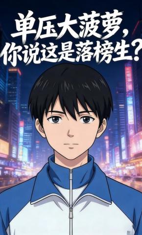 短剧《单压大菠萝，你说这是落榜生？》海报