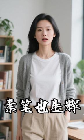 短剧《素笔也生辉》海报