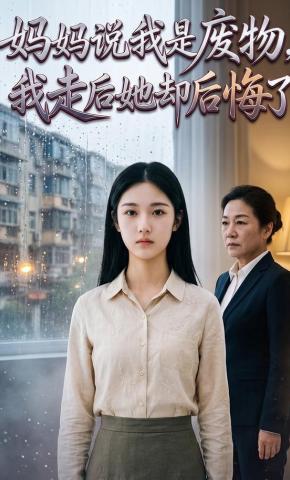 短剧《妈妈说我是废物，我走后她却后悔了》海报