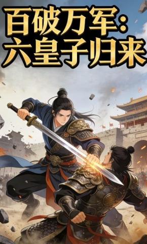 短剧《百破万军：六皇子归来》海报