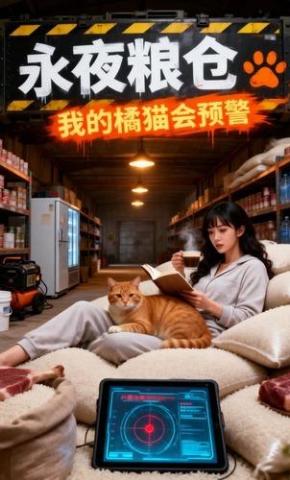 短剧《永夜粮仓：我的橘猫会预警》海报