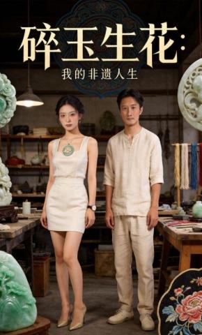 短剧《碎玉生花：我的非遗人生》海报