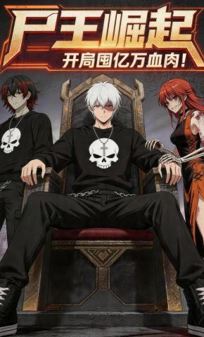 短剧《尸王崛起，开局囤亿万血肉！》海报