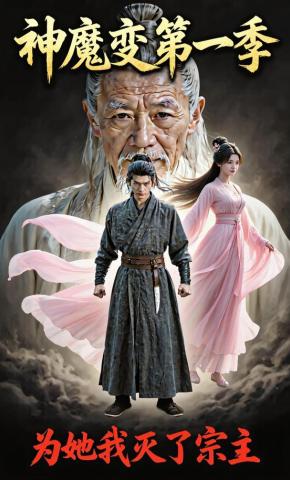 短剧《神魔变第一季：为她我灭了宗主》海报