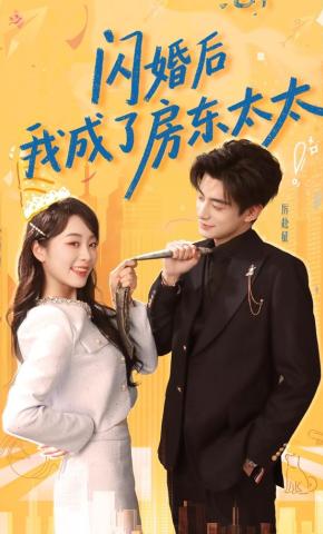 短剧《闪婚后我成了房东太太》海报