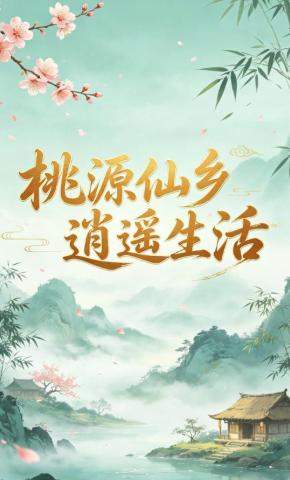 短剧《桃源仙乡逍遥生活》海报