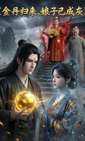 短剧《金丹归来，娘子已成灰》海报