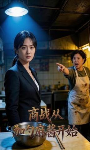 短剧《商战从加勺麻酱开始》海报