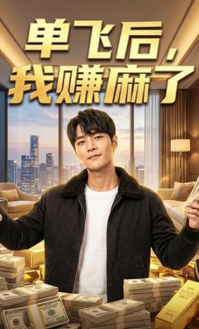 短剧《单飞后，我赚麻了》海报