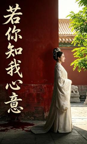 短剧《若你知我心意》海报