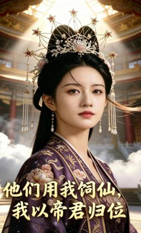 短剧《他们用我饲仙，我以帝君归位》海报