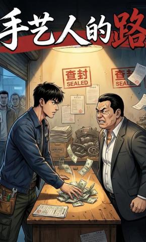 短剧《手艺人的路》海报