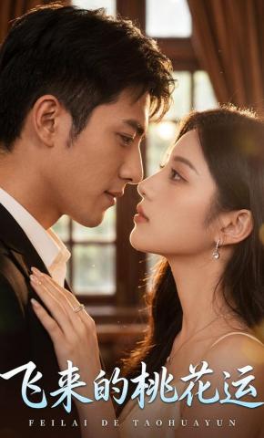 短剧《飞来的桃花运》海报