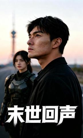 短剧《末世回声》海报