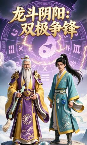 短剧《龙斗阴阳：双极争锋》海报