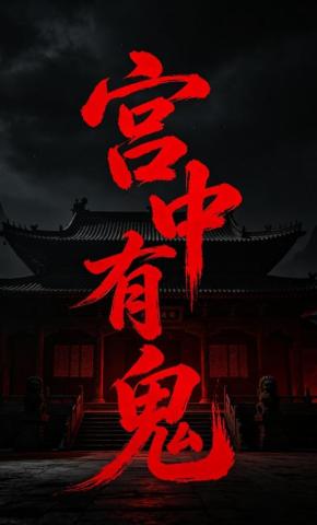 短剧《宫中有鬼》海报