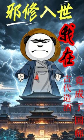 短剧《邪修入世，我在古代造酒竟成了国师》海报