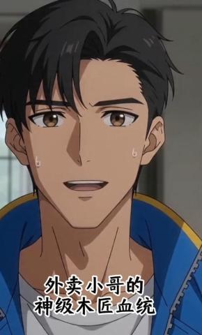 短剧《外卖小哥的神级木匠血统》海报
