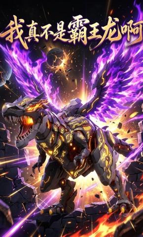 短剧《我真不是霸王龙啊》海报
