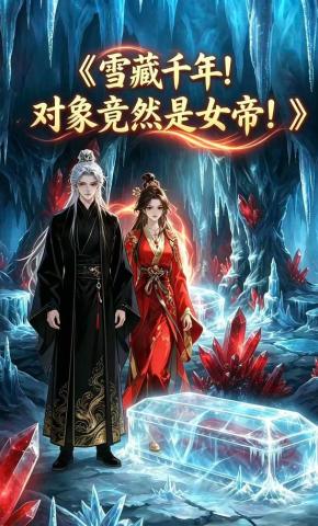 短剧《雪藏千年！对象竟然是女帝！》海报