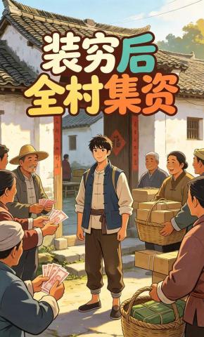 短剧《装穷后全村集资》海报