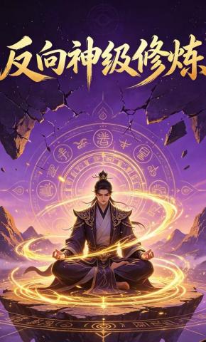 短剧《反向神级修炼》海报