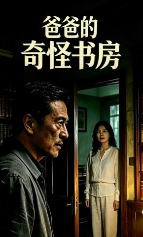 短剧《爸爸的奇怪书房》海报