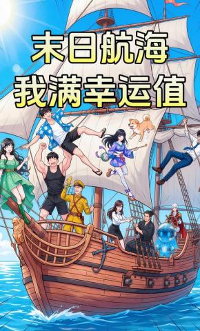 短剧《末日航海，我满幸运值》海报