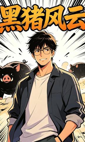 短剧《黑猪风云》海报