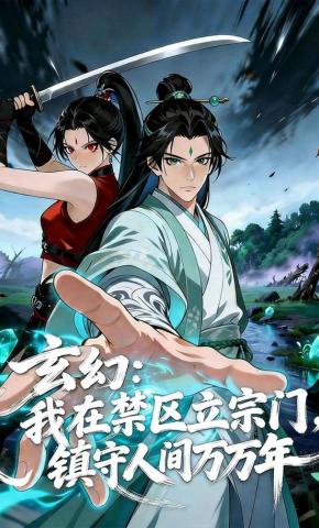 短剧《玄幻：我在禁区立宗门，镇守人间万万年》海报