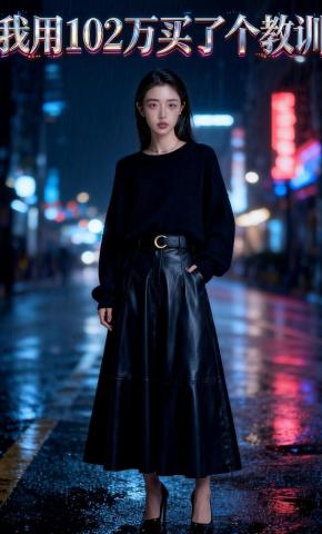 短剧《我用102万买了个教训》海报