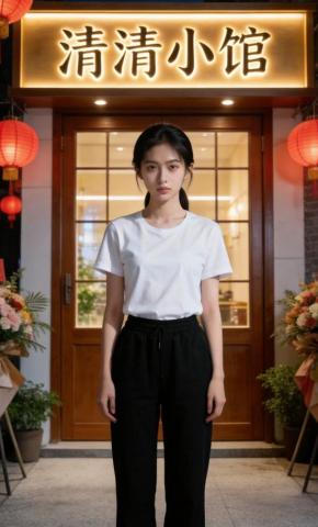 短剧《清清小馆》海报