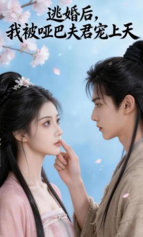 短剧《逃婚后，我被哑巴夫君宠上天》海报