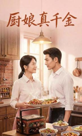 短剧《厨娘真千金》海报
