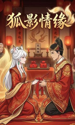 短剧《狐影情缘》海报