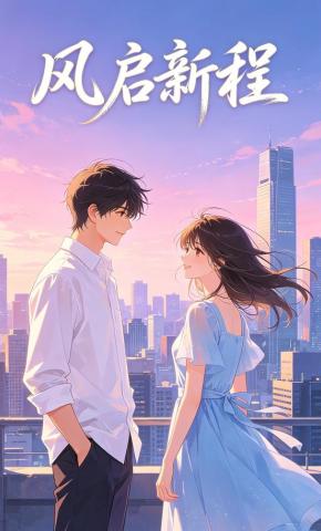 短剧《风启新程》海报