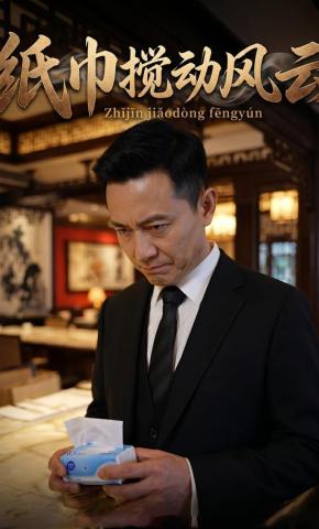 短剧《纸巾搅动风云》海报