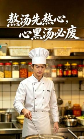 短剧《熬汤先熬心，心黑汤必废》海报