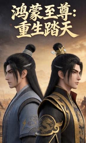 短剧《鸿蒙至尊：重生踏天》海报