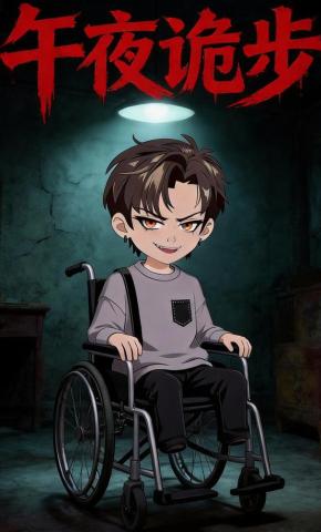 短剧《午夜诡步》海报