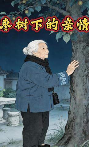 短剧《枣树下的亲情》海报